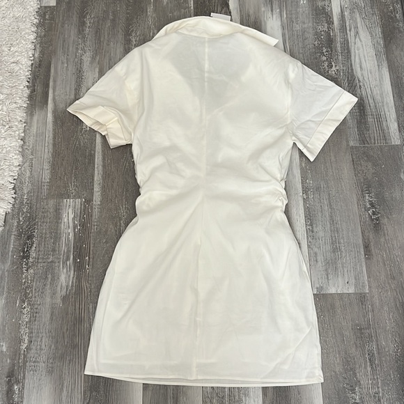 Zara Stretched Linen Blend Dress - Picture 9 of 9